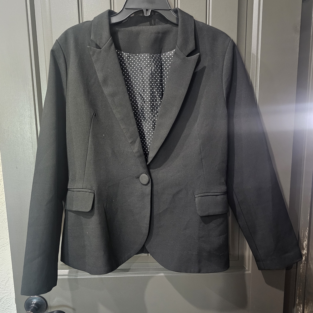 Source Unknown Classic Black Blazer